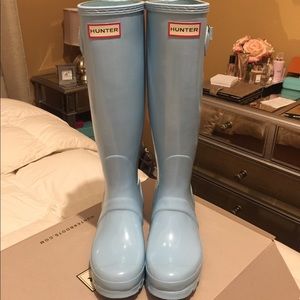 Mint Hunter Boots 🌧💙
